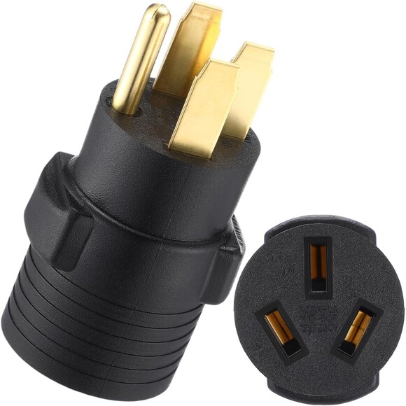 RV Surge Protector 50amp RV Circuit Analyzer 12000J + 14-50P to 10-50R Adapter - Picture 3 of 16